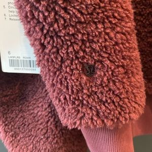 Lululemon Textured Fleece 1/2 zip